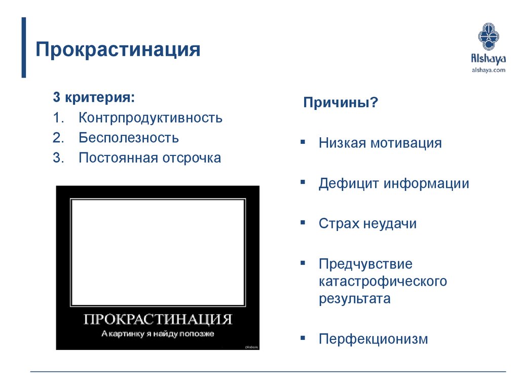 Интересные факты о прокрастинации | блог 4brain